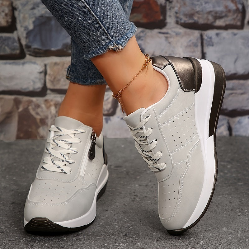 Celia | Orthopädische Sneakers für Damen mit flachem Absatz