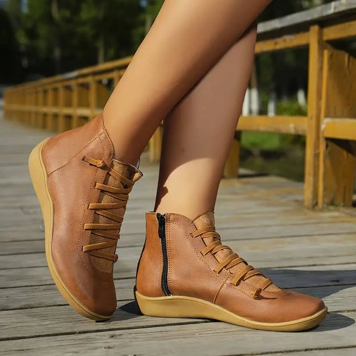 Marta | Elite Stiefeletten für Damen mit niedrigem Absatz