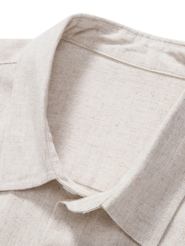 Button-Up Hemd und gerade geschnittene Hose -Rayon-Mischung für Herren