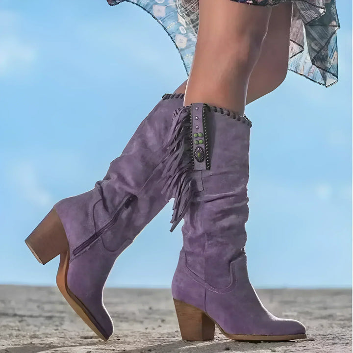 Imogen | Orthopädische Stiefel für Damen mit mittelhohem Absatz