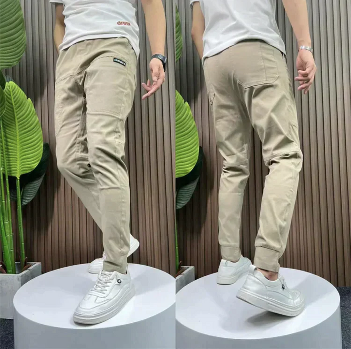 Leonardo | Dehnbare Cargo-Hose für Herren mit schmaler Passform