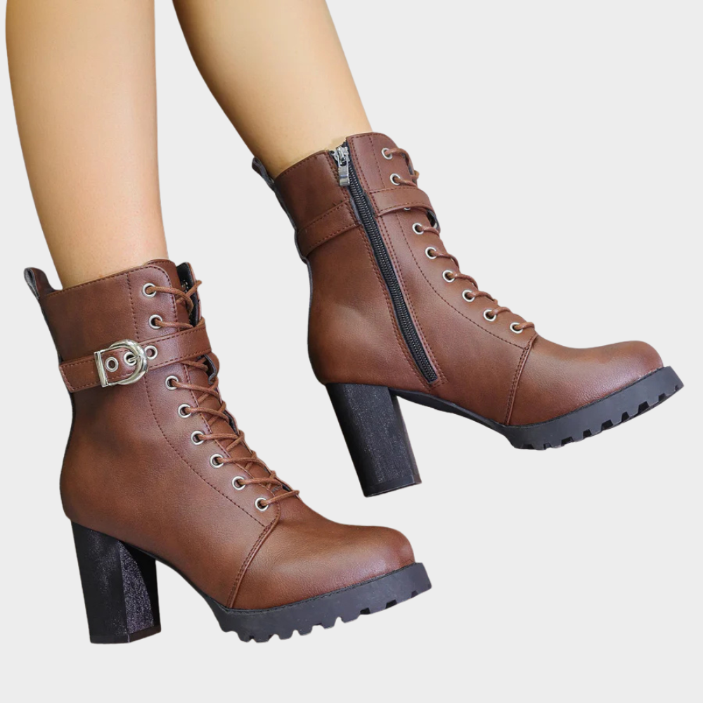 Quinn | Stiefeletten mit ausgestelltem Absatz