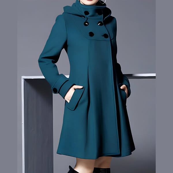 Solana | Stylische Jacke für Damen mit Mandarinkragen und langen Ärmeln