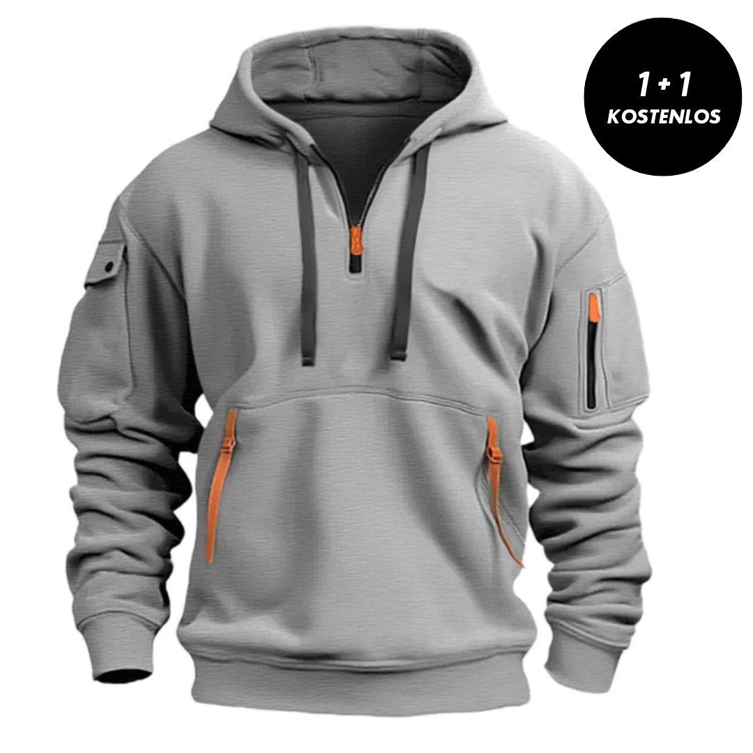 Leonardo | Kapuzenpullover für Herren mit langen Ärmeln