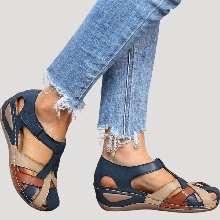 Komfortable geschlossene Sandalen | ideal für den ganzen Tag für Damen