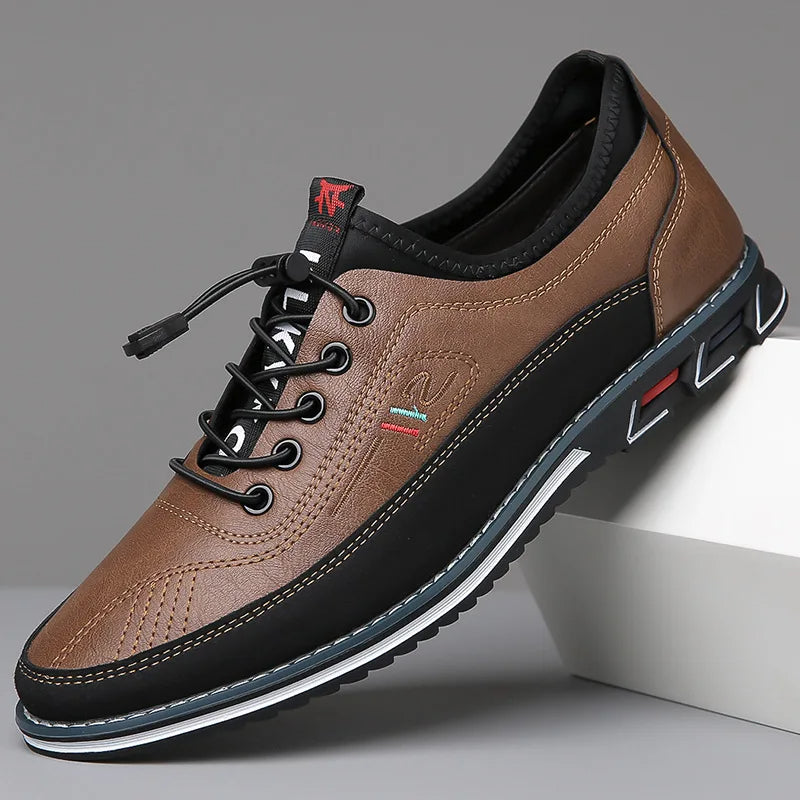 Marcel | Orthopädische Oxford-Schuhe für Herren mit flachem Absatz