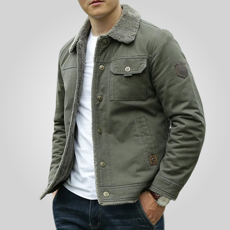 Lorenz | Lässige Herrenjacke für Herren mit langen Ärmeln