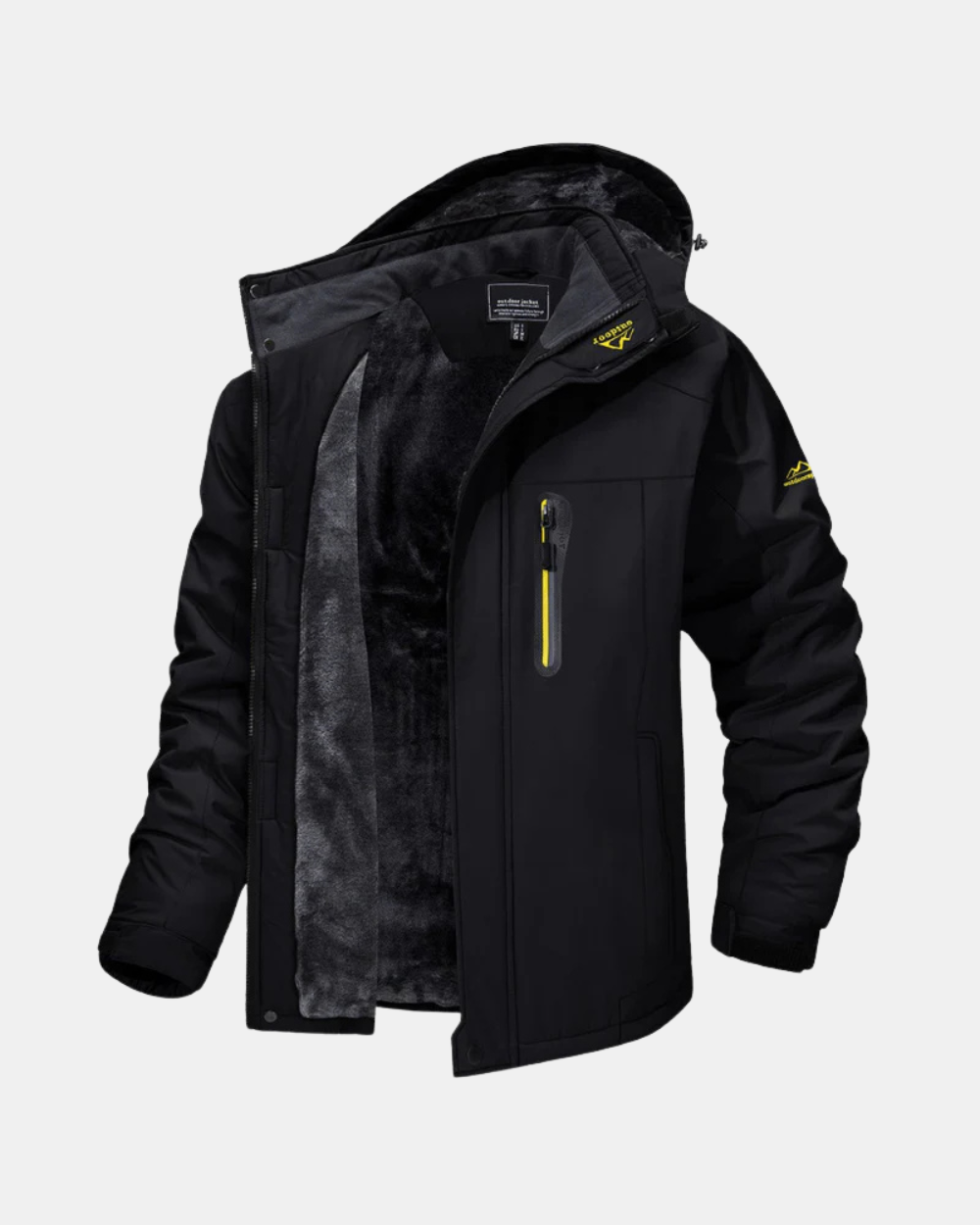 Ettore Wind- und wasserdichte Jacke für Damen mit Kapuze und langen Ärmeln