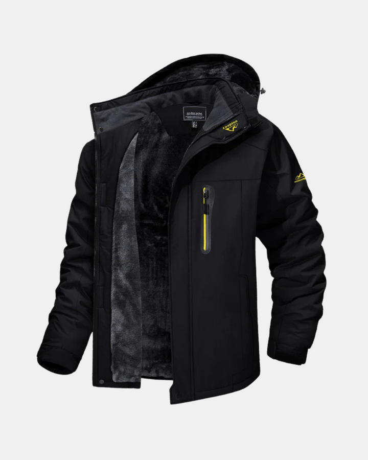 Ettore Wind- und wasserdichte Jacke für Damen mit Kapuze und langen Ärmeln