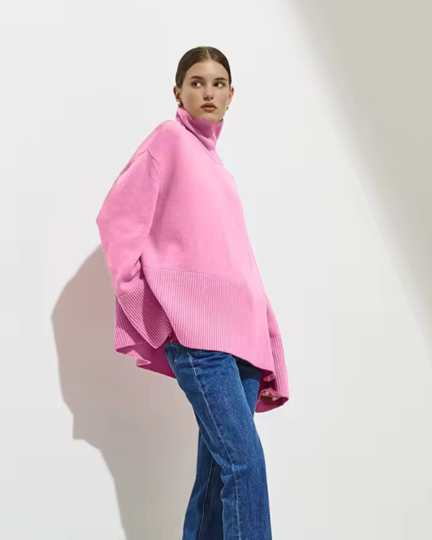 Emma | Rollkragenpullover für Damen mit langen Ärmeln