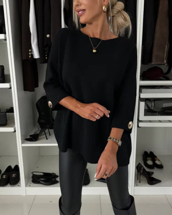 Isabella | Elegante Strickpullover für Damen mit Rundhalsausschnitt