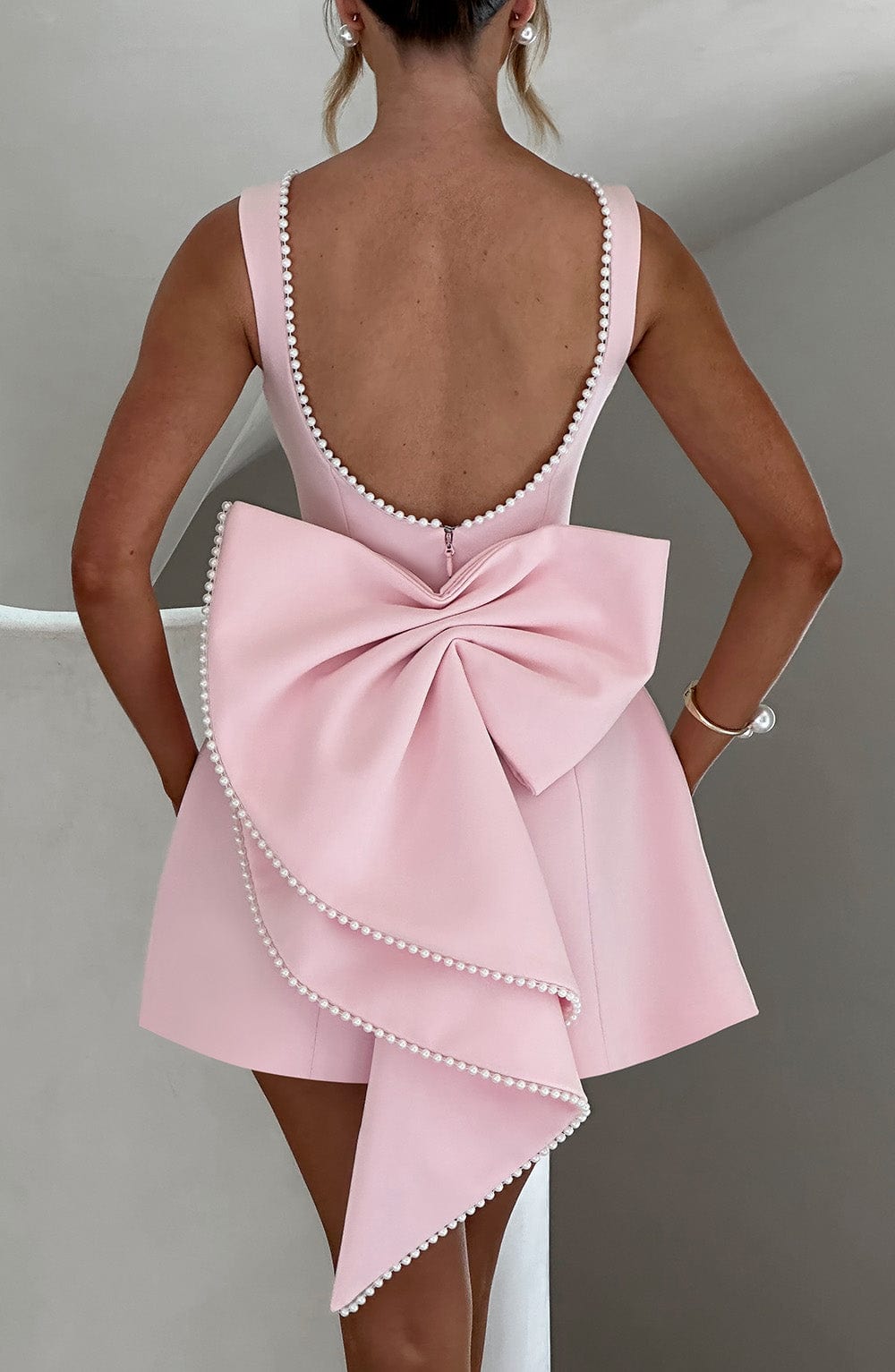 Damen Minikleid, Ärmellos