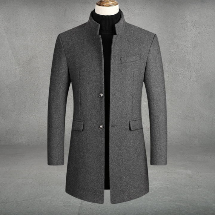 Benjamin | Eleganter Business-Mantel für Herren mit langen Ärmeln