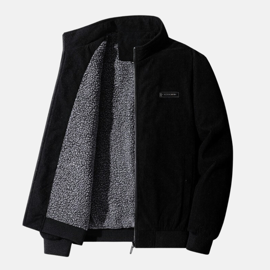 Diego | Retro Cordjacke mit langen Ärmeln