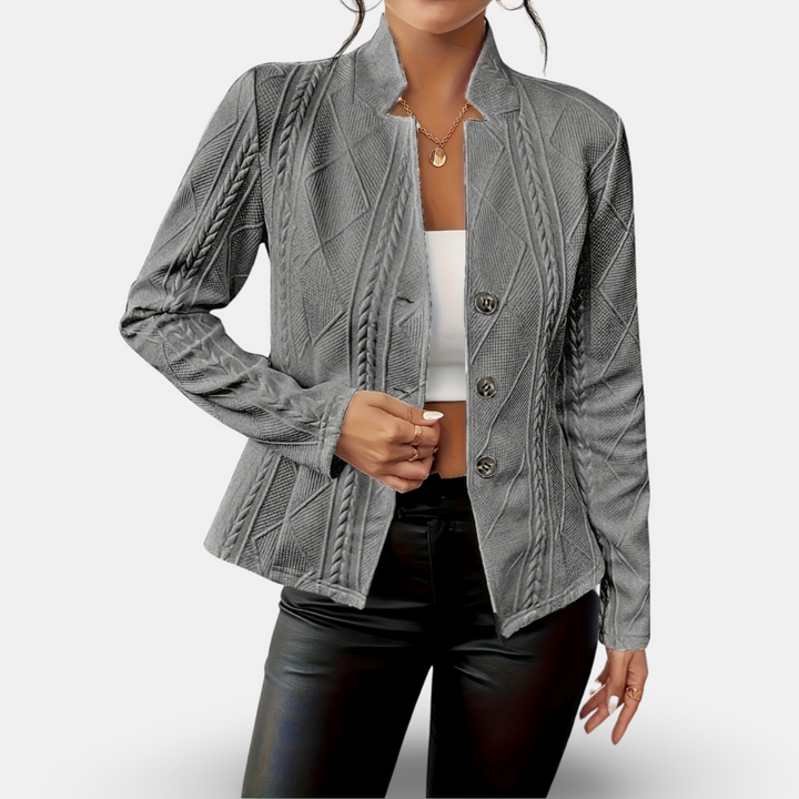 Susanna | Eleganter Taillierter Cardigan für Damen mit langen Ärmeln