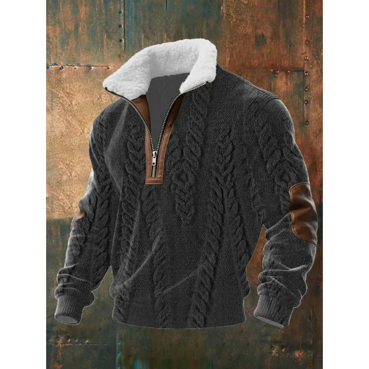 SILVORO | Pullover für Herren mit hohem Kragen