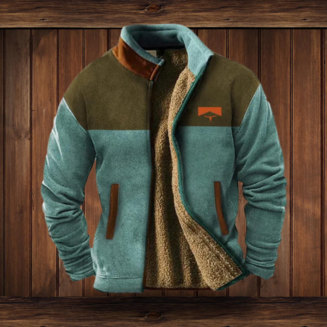 Theo | Outdoor Jacke mit Rundhalsausschnitt und langen Ärmeln