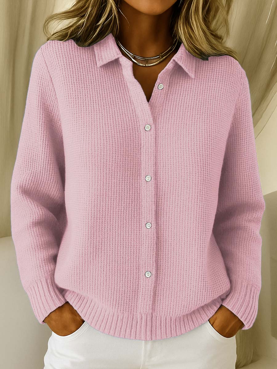 Doris | Lässiger, kuscheliger Cardigan für Damen mit langen Ärmeln