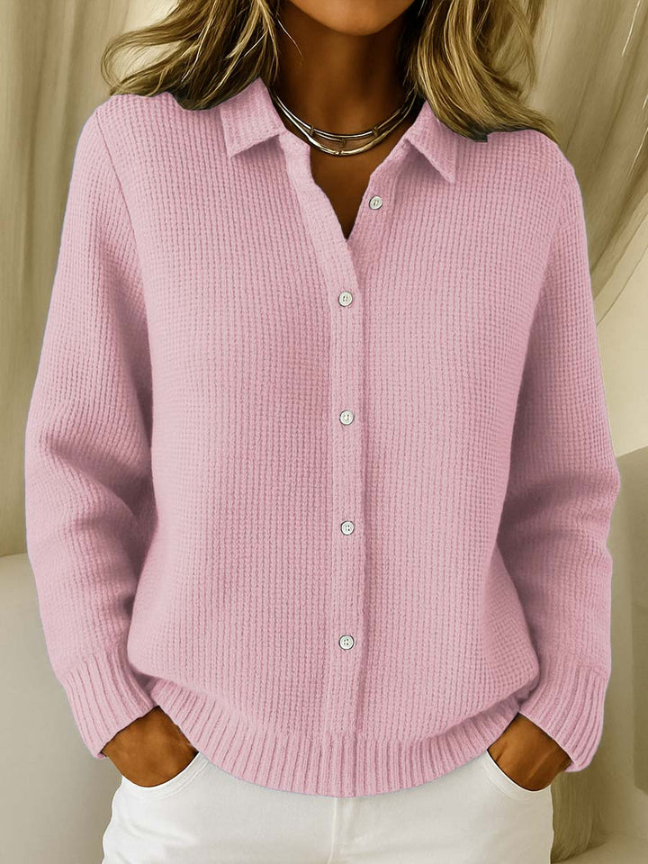 Doris | Lässiger, kuscheliger Cardigan für Damen mit langen Ärmeln