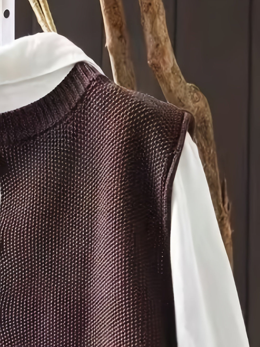 Der Rowan | Grace Cardigan für Damen mit Rundhalsausschnitt und langen Ärmeln