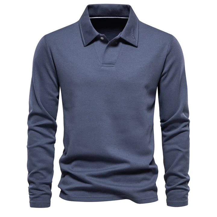 Andrea | Polopullover für Herren mit langen Ärmeln