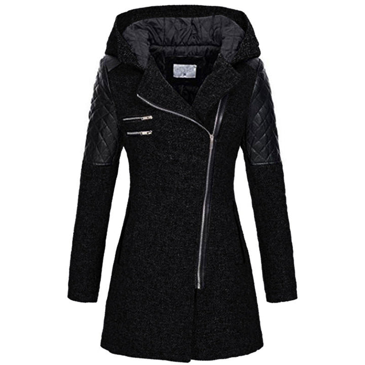Rose | Winterjacke für Damen mit Kapuze und langen Ärmeln