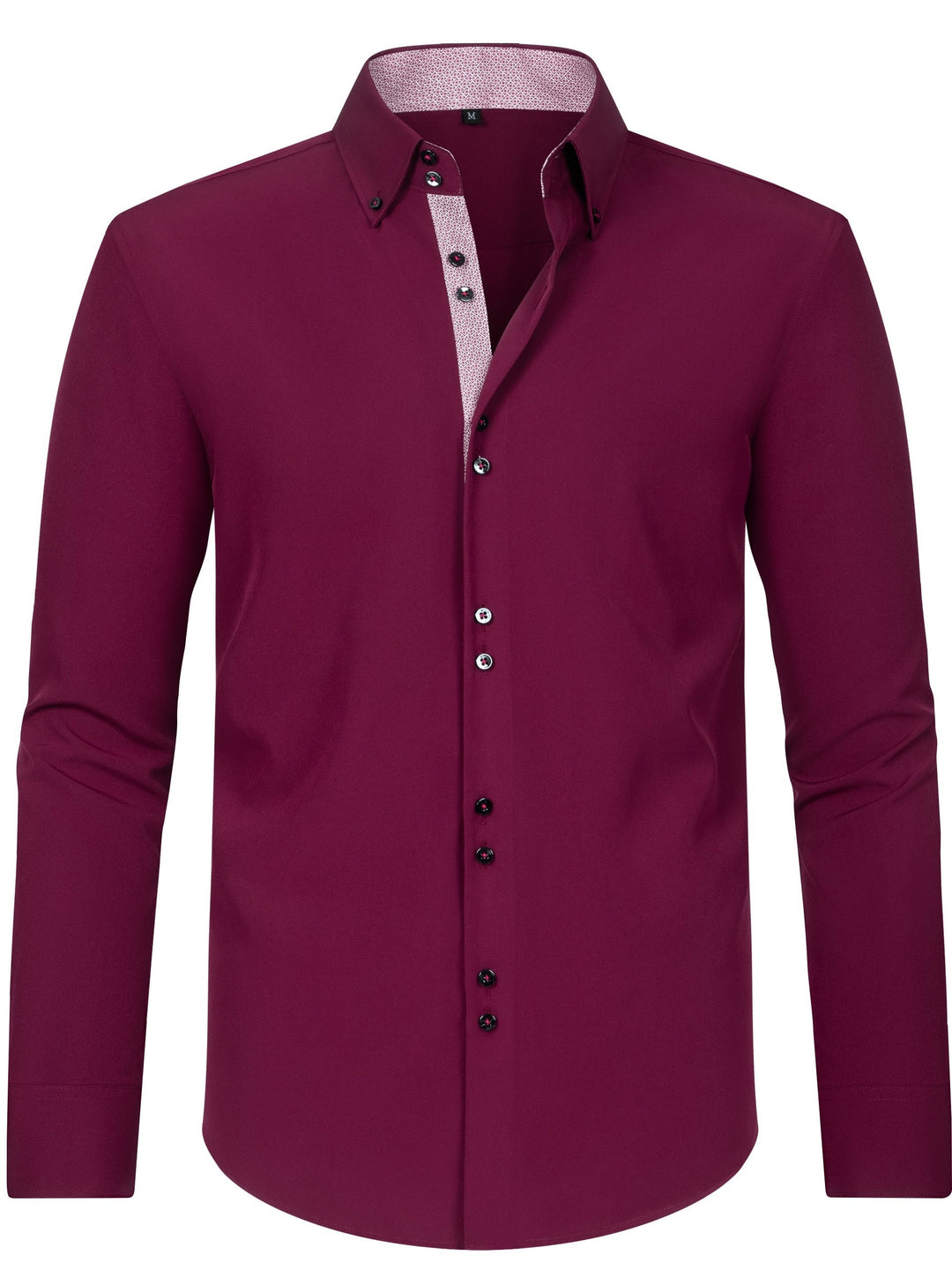 Nico | Herren-Hemd mit stilvollem Button-Up, langen Ärmeln und Blumenmuster
