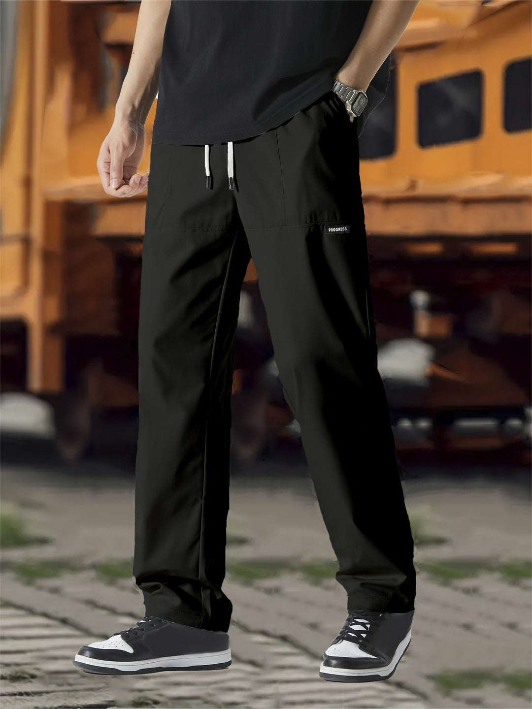 Gideon | Herren Jogginghosen mit geradem Bein