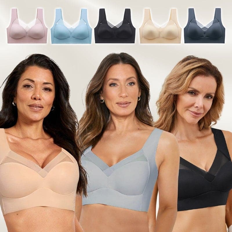 Charmante drahtlose Push-Up-BHs 1+1 GRATIS für Damen