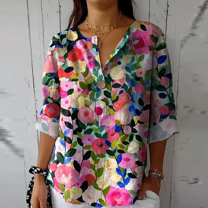 Arlene | Schicke Bluse mit floralem Druck