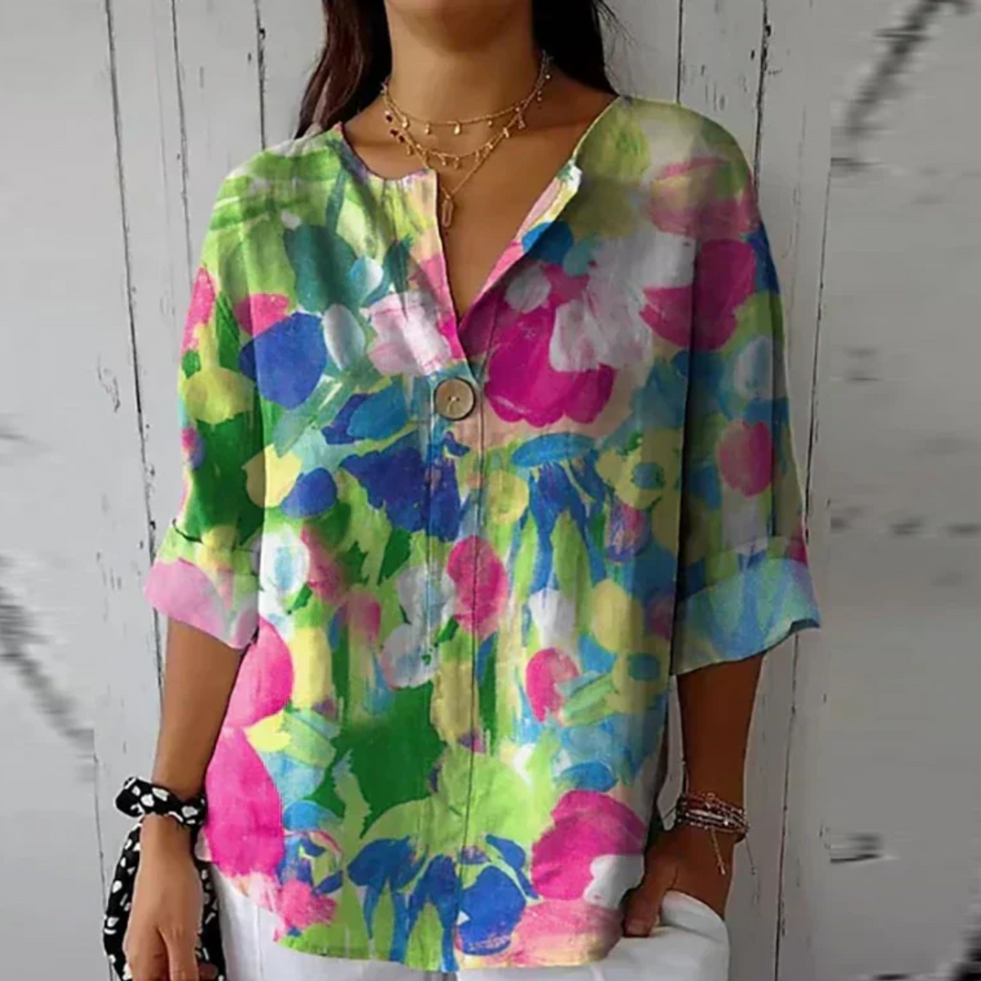 Arlene | Schicke Bluse mit floralem Druck