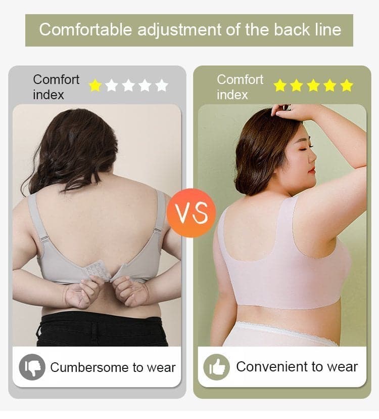 Charmante drahtlose Push-Up-BHs 1+1 GRATIS für Damen