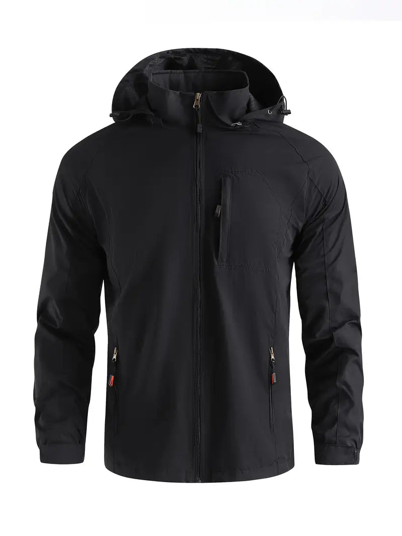 Wendell | Leichte Herrenjacke für Herren mit langen Ärmeln und Stehkragen