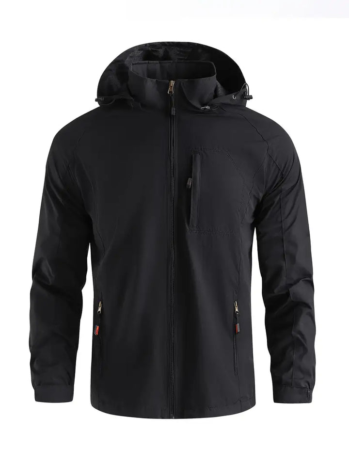 Wendell | Leichte Herrenjacke für Herren mit langen Ärmeln und Stehkragen