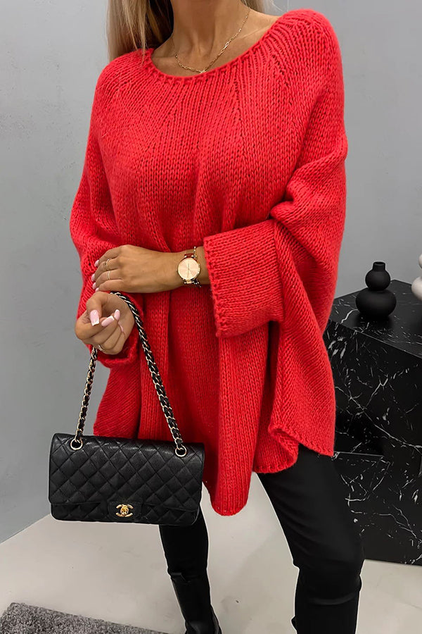 Eleganter Rundhals-Pullover für Damen | Isabelle mit Rundhalsausschnitt