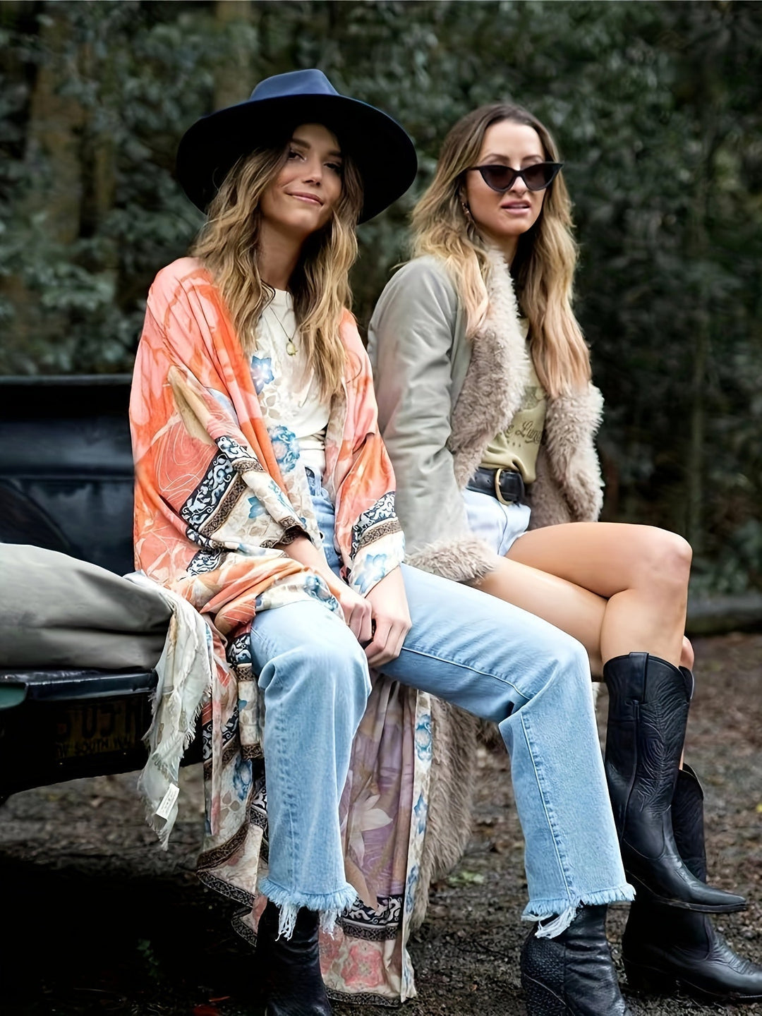 Elena | Damen Maxi-Kimono