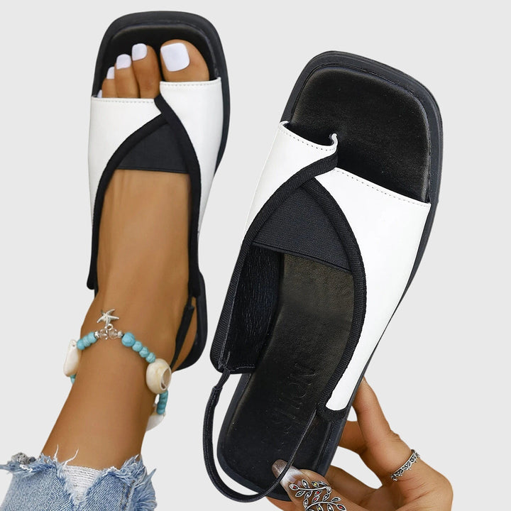 Greta | Damen Quadratzehen-Orthopädische Sandalen