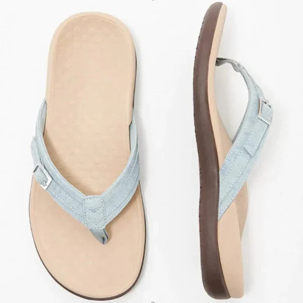 Giuseppina | Orthopädische Sommersandalen für Damen mit flachem Absatz