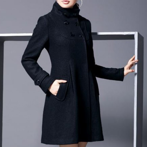 Solana | Stylische Jacke für Damen mit Mandarinkragen und langen Ärmeln