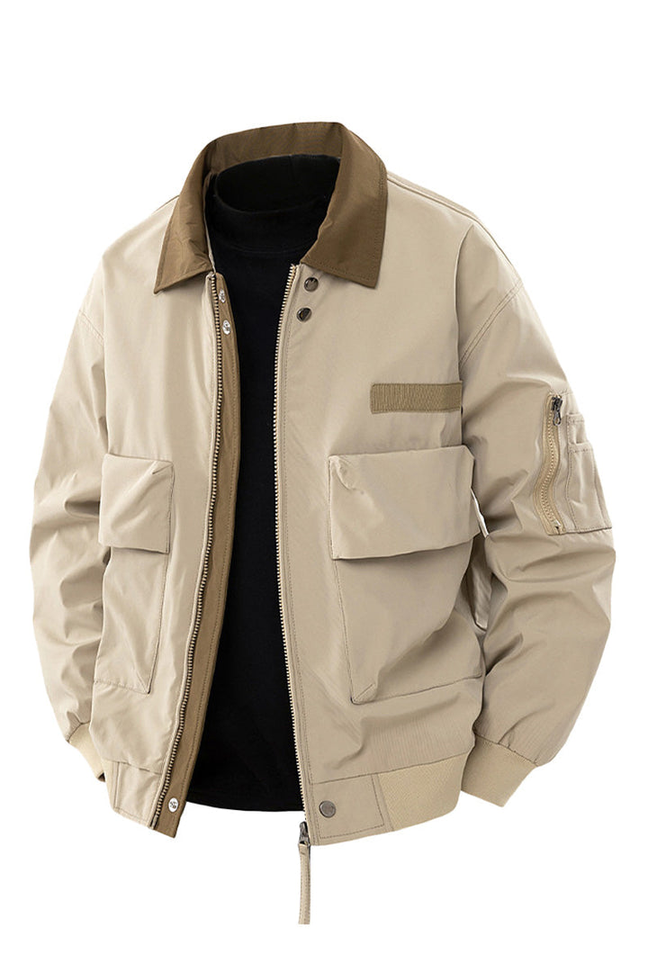 US Heritage Wasser und Winddichte Pilotjacke für Herren