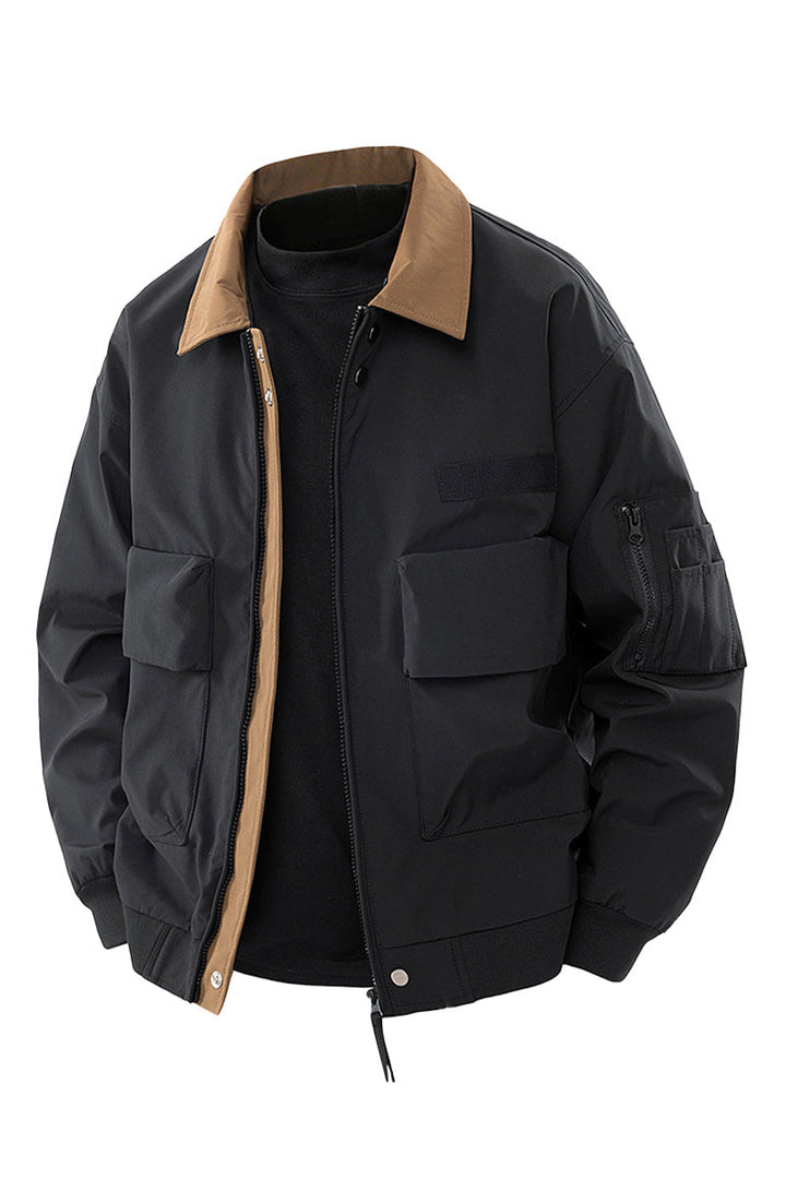 US Heritage Wasser und Winddichte Pilotjacke für Herren