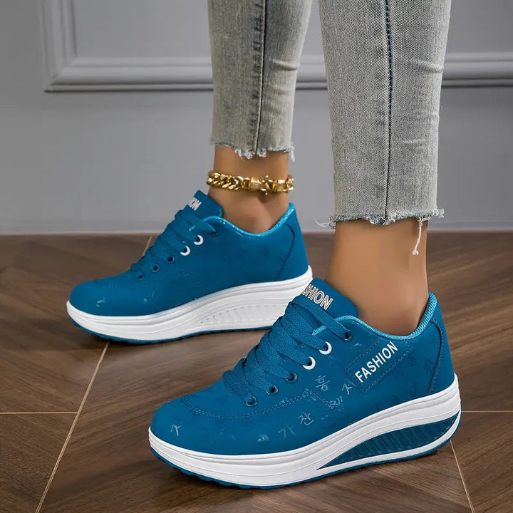 Atmungsaktive Plattform-Sneaker für Damenmode für Damen