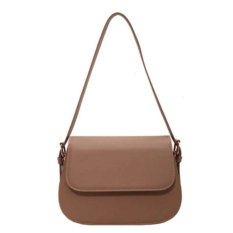 Eldborg | Elegante Schultertasche in gedämpftem Nude-Ton für Damen