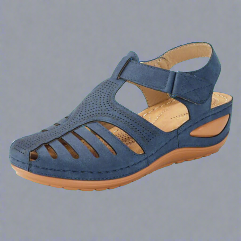 Ursanika | Bequeme Sandalen für Damen mit niedrigem Absatz