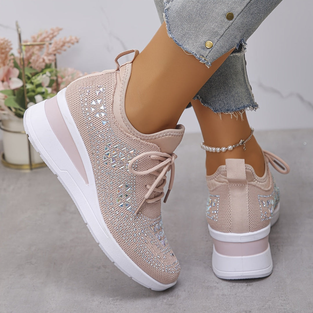 Tessa | Trendige Orthopädische Sneakers für Damen mit hohem Absatz