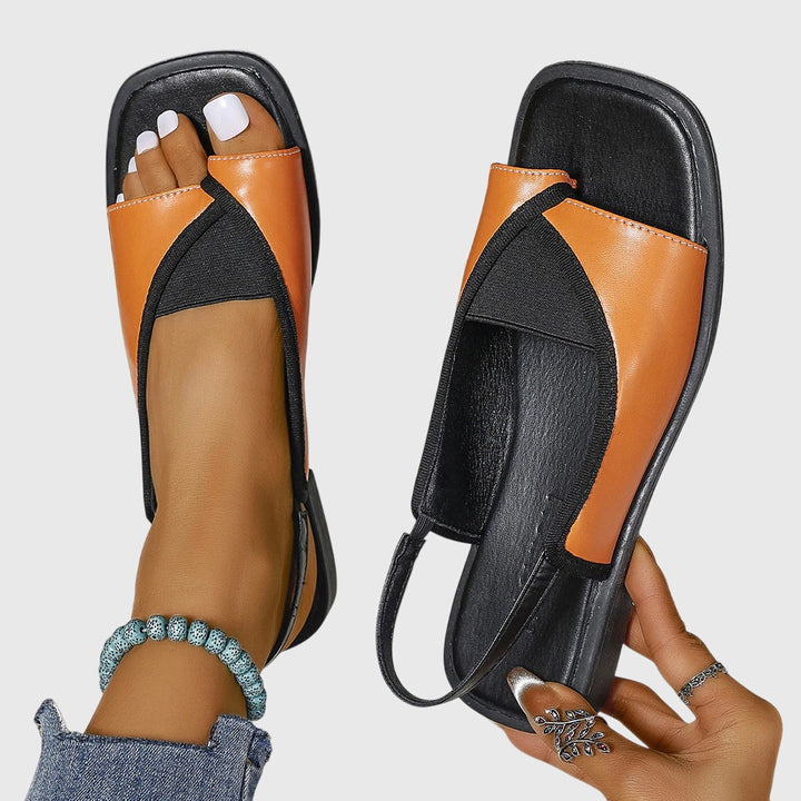 Greta | Damen Quadratzehen-Orthopädische Sandalen
