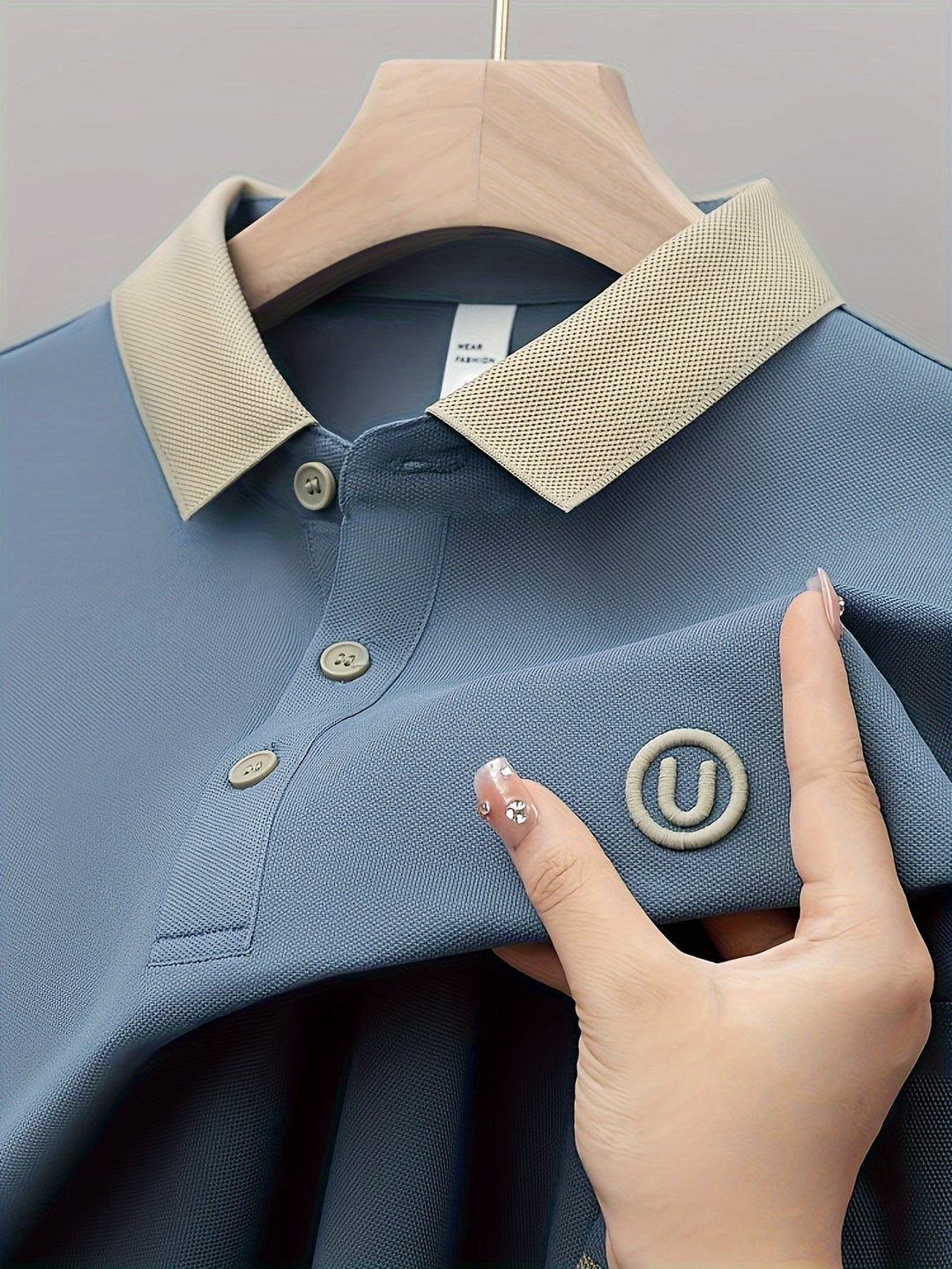 Finn | Besticktes Polo-Shirt für Herren mit kurzen Ärmeln