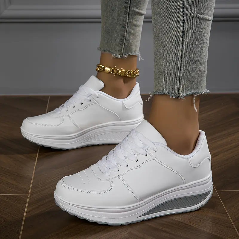 Atmungsaktive Plattform-Sneaker für Damenmode für Damen