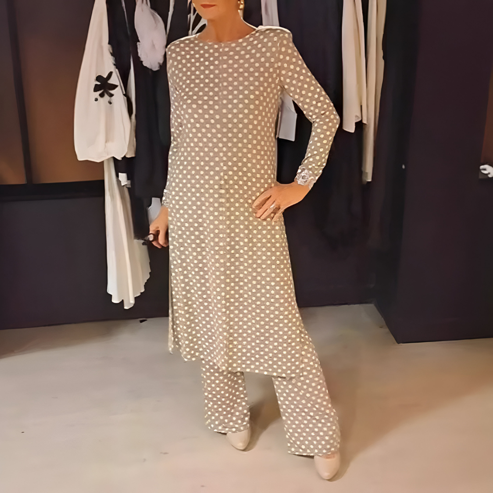 Marcella | Polka Dot Chic Set mit Punkten