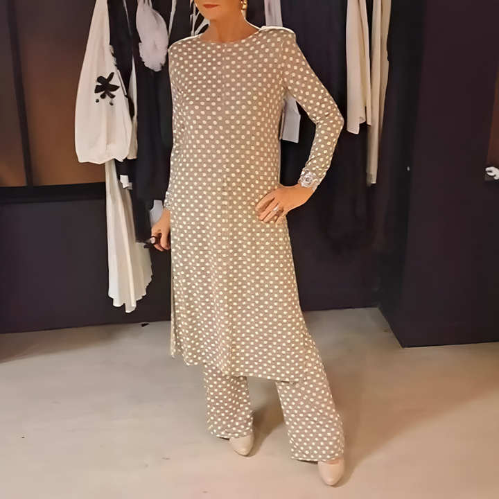 Marcella | Polka Dot Chic Set mit Punkten